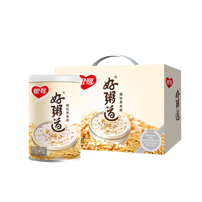 银鹭好粥道八宝粥椰奶燕麦粥280g瓶