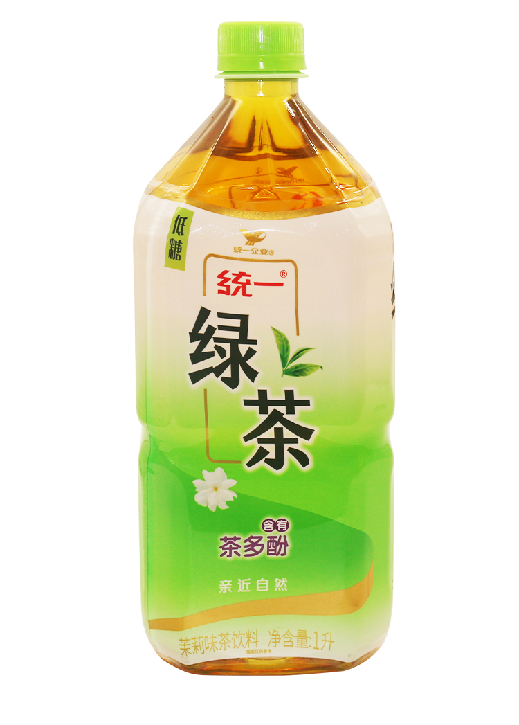 统一绿茶1l茉莉味茶饮料
